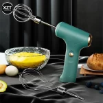 Portable Electric Food Mixer Wireless Hand Blender 3 Speeds Powerful Dough Egg Beater Baking Cake Cream Whipper Kitchen Tool