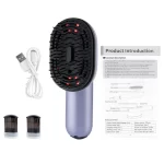 Hair Care Spray Massage Comb Vibration Scalp Massage Hairbrush Head Massager Hair Sprayer Atomizing Brush Hair Oil Applicator