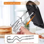 Electric Mixer Machine Cream Pastry Blender Electric Hand Blender Automatic Egg Beater Portable Mixer Blender for Cream Pastry