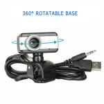 HD USB 2.0 Webcam With Microphone Laptop Desktop PC Computer Web Camera+Mic