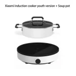 XIAOMI MIJIA Induction Cooker Youth Version Household 2100W Power 9 Levels Adjustable Low Power Continuous Power Kitchen Cooker