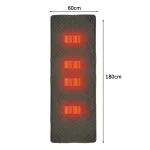 5V Type-C USB Electric Heating Pad Winter Sleeping Electric Blanket Heated Sheet 3-Level for Indoor Outdoor Camping Electric Mat