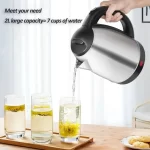 Electr Water Kettle For Tea 2L Electric Kettle Electric Teapot Water Boiler 1500W Tea Maker Cup Thermal Electric Tea Maker