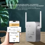 5G WiFi Repeater Wi fi Amplifier Signal Wifi Extender Network Booster 1200Mbps 5 Ghz Long Range Wireless Wi-fi Repeater