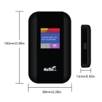 4G/5G Mobile WIFI Router 150Mbps 4G LTE Wireless Router 3800mA Portable Pocket MiFi Modem Mobile WiFi Hotspot with Sim Card Slot