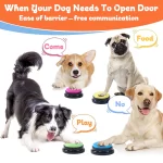 Recordable Talking Easy Carry Voice Recording Sound Button for Kids Pet Dog Interactive Toy Answering Buttons Party Noise Makers