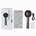 Electric Vibration Massage Comb Portable Hair Follicle Comb Scalp Oil Liquid Applicator Head Massager Hair Growth Anti Loss Care