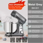 BioloMix 6L/5L Stand Mixer Stainless Steel Bowl 6-speed Kitchen Food Blender Cream Egg Whisk Cake Dough Kneader Bread Maker