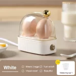 Multifunctional Electric Egg Cooker Heater Automatic Power Off Mini Eggs Boiler Food Steamer Poacher Breakfast Cooking Machine