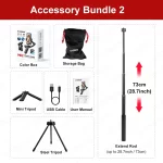 Handheld Stabilizer 3 Axis Gimbal for Cellphone Outdoor Video Shot for iPhone 16 15 PRO MAX Samsung Android, Optional AI Module
