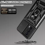 Shockproof Armor Case For Xiaomi Mi Poco F5 Pro 5G Car Holder Phone Cover For Mi Poco F5 5G Camera Lens Protection Fundas
