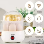 XiSen Automatic Steam Egg Poacher Anti-Drying Multi-Functional Small Steam Egg Goddess Breakfast Machine Delivery Service