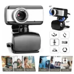 HD USB 2.0 Webcam With Microphone Laptop Desktop PC Computer Web Camera+Mic