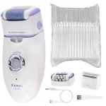 3in1 Electric Women Epilator Female Shaver Leg Body Hair Removal Lip Chin Depilatory Lady Bikini Trimmer Facial Hair Remover