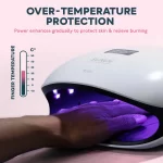 SUNUV SUN4 48W UV LED Lamps Nail Dryer Lamp with LCD Display Smart UV Phototherapy Nail Art Manicure Tool Ladies Gift