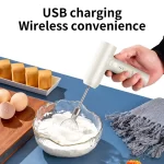 1 PCS Wireless Electric Food Mixer Portable 3 Speeds Egg Beater Baking Dough Cake Cream Mixer Kitchen Tools