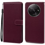 For Redmi A3 Case Leather Wallet Flip Case For Xiaomi Redmi A3 Cover Protective Fundas Coque For Xiaomi Redmi A3 A 3 Phone Case