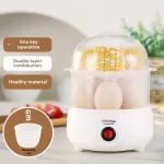 XiSen Automatic Steam Egg Poacher Anti-Drying Multi-Functional Small Steam Egg Goddess Breakfast Machine Delivery Service