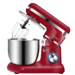 BioloMix 6L/5L Stand Mixer Stainless Steel Bowl 6-speed Kitchen Food Blender Cream Egg Whisk Cake Dough Kneader Bread Maker