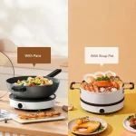 XIAOMI MIJIA Induction Cooker Youth Version Household 2100W Power 9 Levels Adjustable Low Power Continuous Power Kitchen Cooker