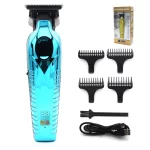 Hair Trimmer for Men Zero Gapped DLC TBlade Oil Head LED Display Low Noise Cordless Professional Hair Clipper Finishing Machine