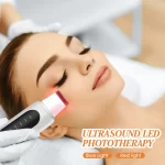 Ultrasonic Face Skin Scrubber Vibration Nose Deep Cleaning Machine   Facial Spatula Blackhead Remover Peeling Shovel Pore Clean