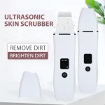 Ultrasonic Facial Cleaner Device EMS Skin Scrubber Blackhead Remove Pores Deep Cleaning Peeling Sholve Skin Care Face Lifting