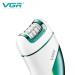 VGR 3In1 Women Epilator Electric Shaver Leg Body Hair Removal Wet Dry Lady’s legs Bikini Trimmer For Facial Underarms