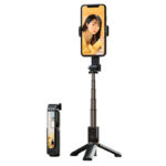 Live Broadcast Selfie Stick With Mirror Flexible Selfie Stick Monopod Remote Control For The Cellphone Selfie Stick Tripo