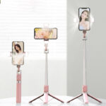 Bluetooth Selfie Stick With Tripod Stand For Smart Phones