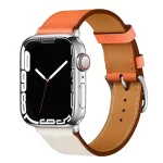 Leather Strap for Apple Watch Band 44mm 49mm 45mm 46mm 42mm 40mm 41mm Sport Bracelet correa IWatch Series Ultra 10-9-8-7-6-5-SE