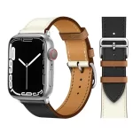 Leather Strap for Apple Watch Band 44mm 49mm 45mm 46mm 42mm 40mm 41mm Sport Bracelet correa IWatch Series Ultra 10-9-8-7-6-5-SE
