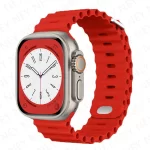 Ocean strap For Apple Watch Ultra 2 Band 49mm 9 8 7 45mm 41mm Silicone Bracelet Wristband iWatch 6 5 4 3 SE 44mm 40mm 42mm band