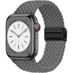 Braided Strap For Apple Watch Band 44mm 40mm 45mm 49mm 41mm 38 buckle Bracelet iWatch Series se 7 6 8 9 10 Ultra2 Magnetic Band