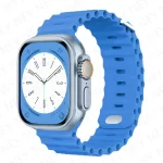 Ocean strap For Apple Watch Ultra 2 Band 49mm 9 8 7 45mm 41mm Silicone Bracelet Wristband iWatch 6 5 4 3 SE 44mm 40mm 42mm band