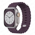 Ocean strap For Apple Watch Ultra 2 Band 49mm 9 8 7 45mm 41mm Silicone Bracelet Wristband iWatch 6 5 4 3 SE 44mm 40mm 42mm band