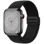 Braided Strap For Apple Watch Band 44mm 40mm 45mm 49mm 41mm 38 buckle Bracelet iWatch Series se 7 6 8 9 10 Ultra2 Magnetic Band