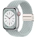 Braided Strap For Apple Watch Band 44mm 40mm 45mm 49mm 41mm 38 buckle Bracelet iWatch Series se 7 6 8 9 10 Ultra2 Magnetic Band