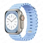 Ocean strap For Apple Watch Ultra 2 Band 49mm 9 8 7 45mm 41mm Silicone Bracelet Wristband iWatch 6 5 4 3 SE 44mm 40mm 42mm band